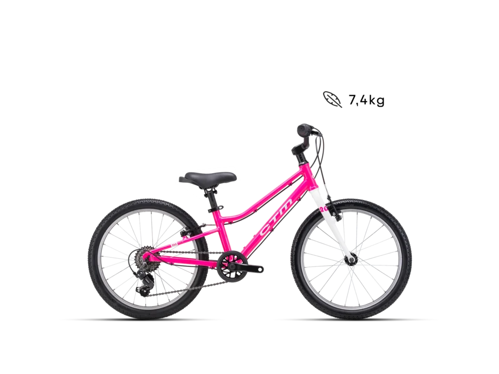 Detský bicykel CTM SLY 20 - ružová