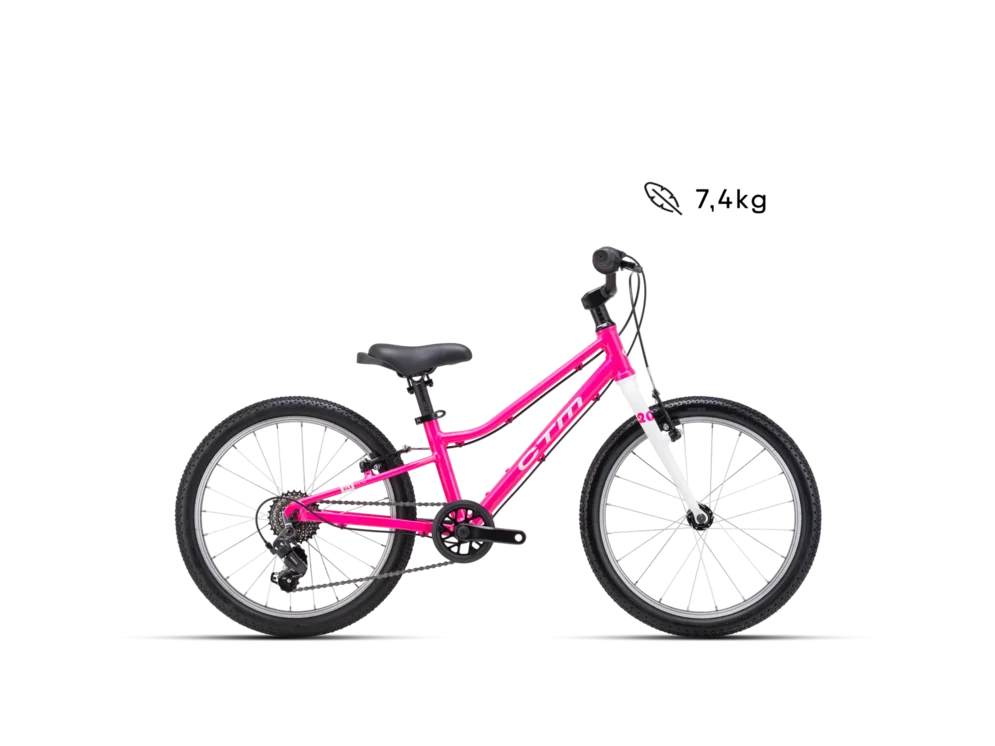 Detský bicykel CTM SLY 20 - ružová