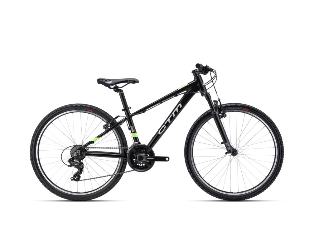 Detský bicykel CTM TERRANO 26 – matná čierna