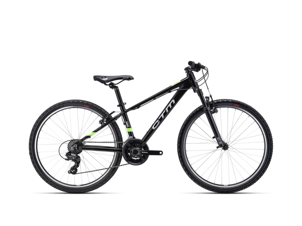 Detský bicykel CTM TERRANO 26 – matná čierna
