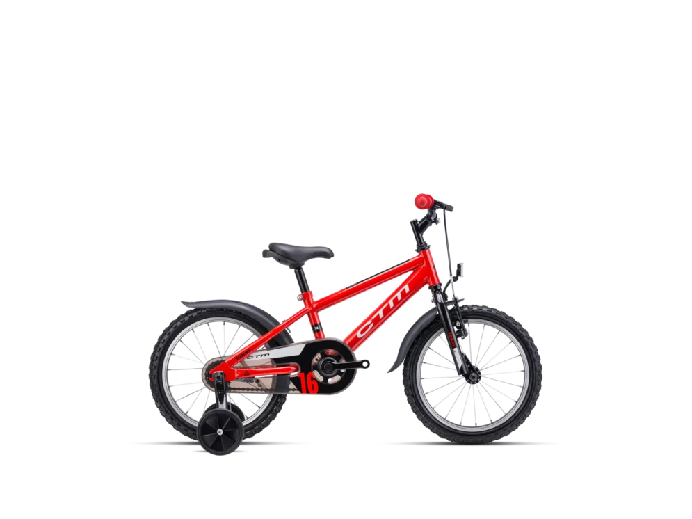 Detský bicykel CTM TOMMY 16 - červená