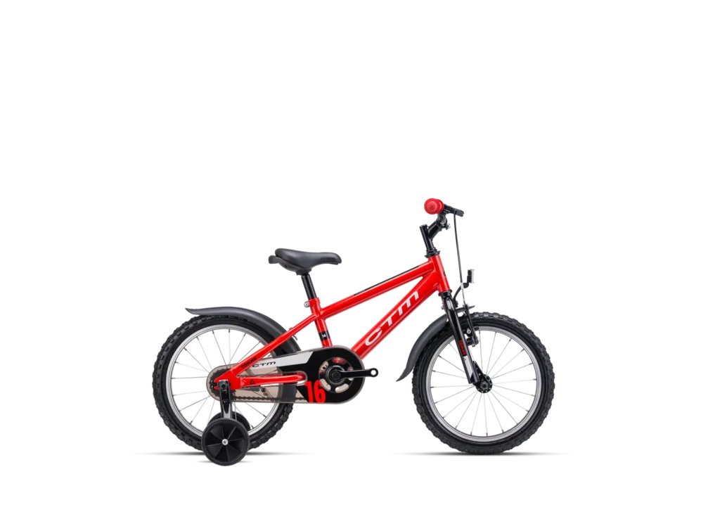 Detský bicykel CTM TOMMY 16 - červená