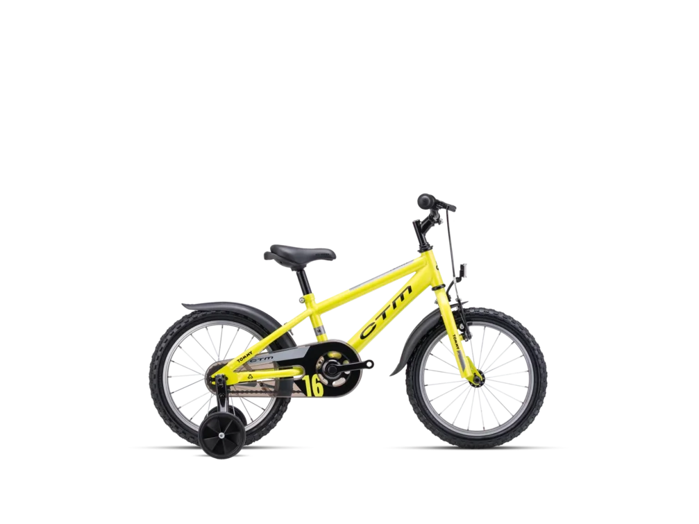 Detský bicykel CTM TOMMY 16 - matná limetková