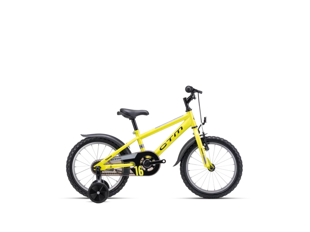 Detský bicykel CTM TOMMY 16 - matná limetková