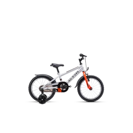 Detský bicykel CTM TOMMY 16 - matná strieborná