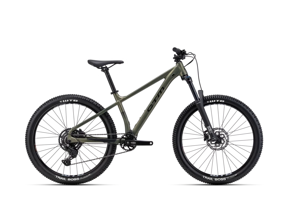 Detský bicykel CTM ZEPHYR Comp JR 26 – matná zemitá zelená