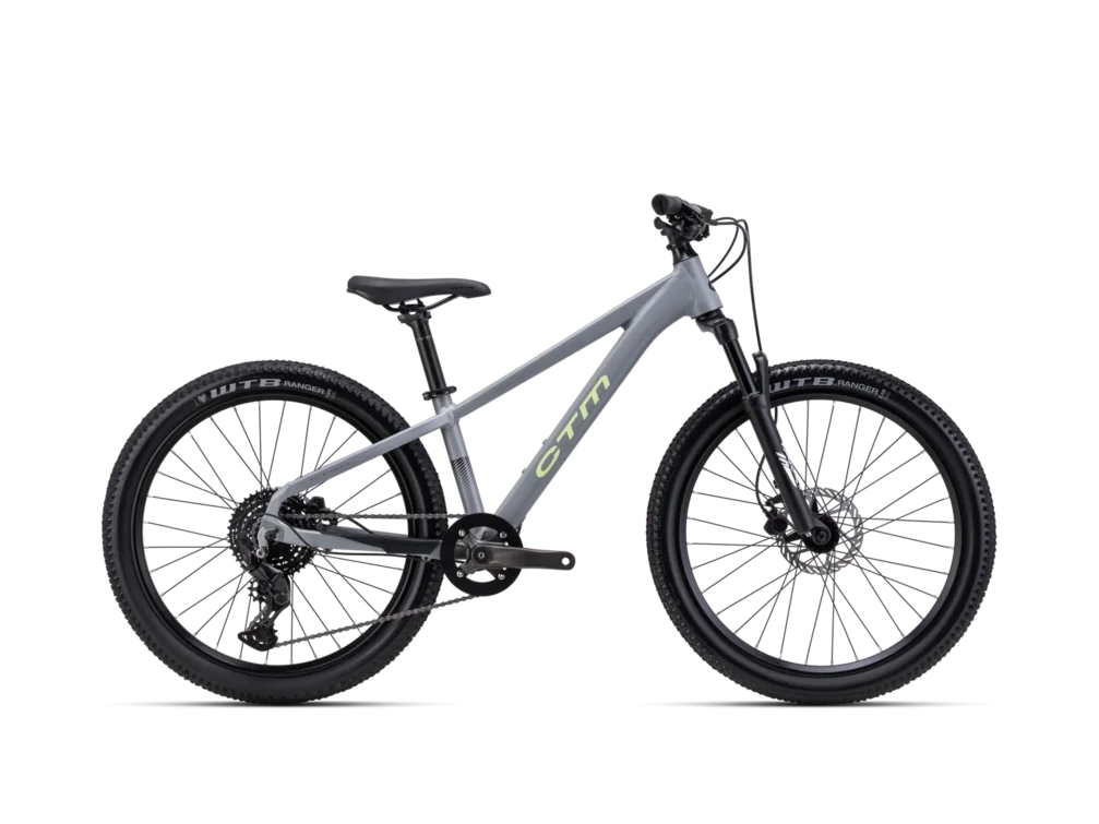 Detský bicykel CTM ZEPHYR JR Expert 24 - matná strieborná