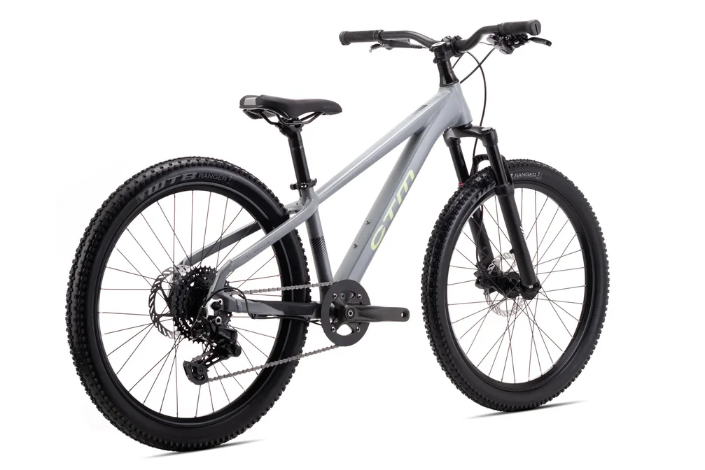 Detský bicykel CTM ZEPHYR JR Expert 24 - matná strieborná