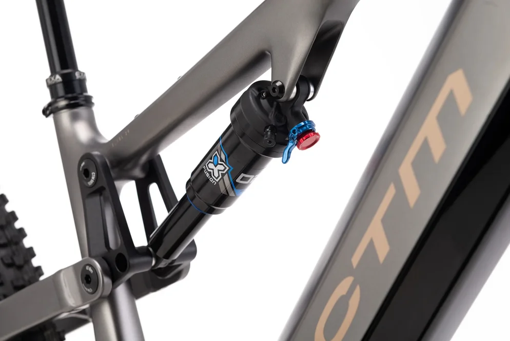 Elektrický horský bicykel CTM AREON GX Comp - čierna / matná antracitová