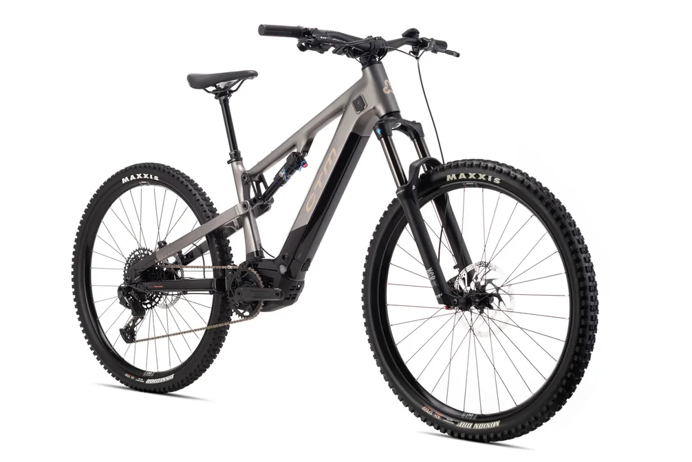 Elektrický horský bicykel CTM AREON GX Comp - čierna / matná antracitová