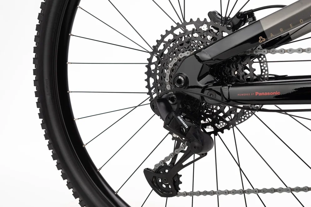 Elektrický horský bicykel CTM AREON GX Comp - čierna / matná antracitová