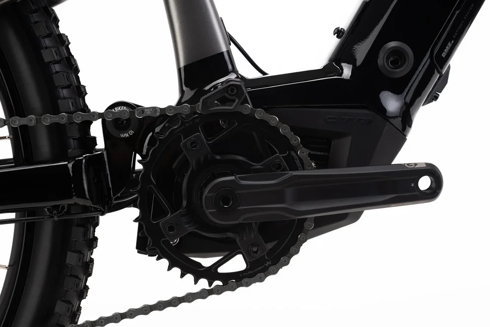 Elektrický horský bicykel CTM AREON GX Comp - čierna / matná antracitová