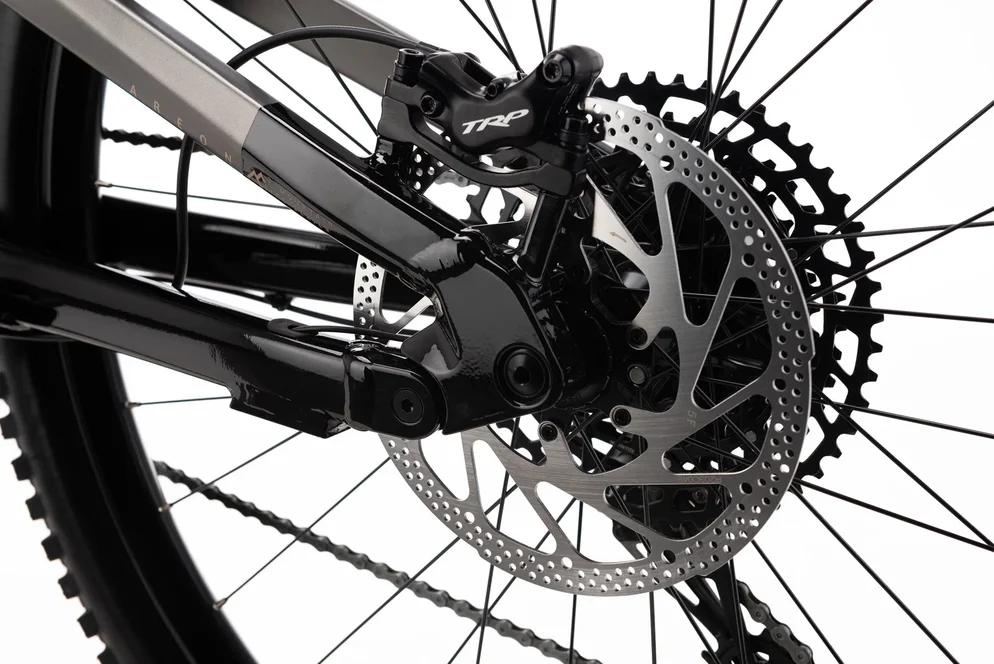 Elektrický horský bicykel CTM AREON GX Comp - čierna / matná antracitová