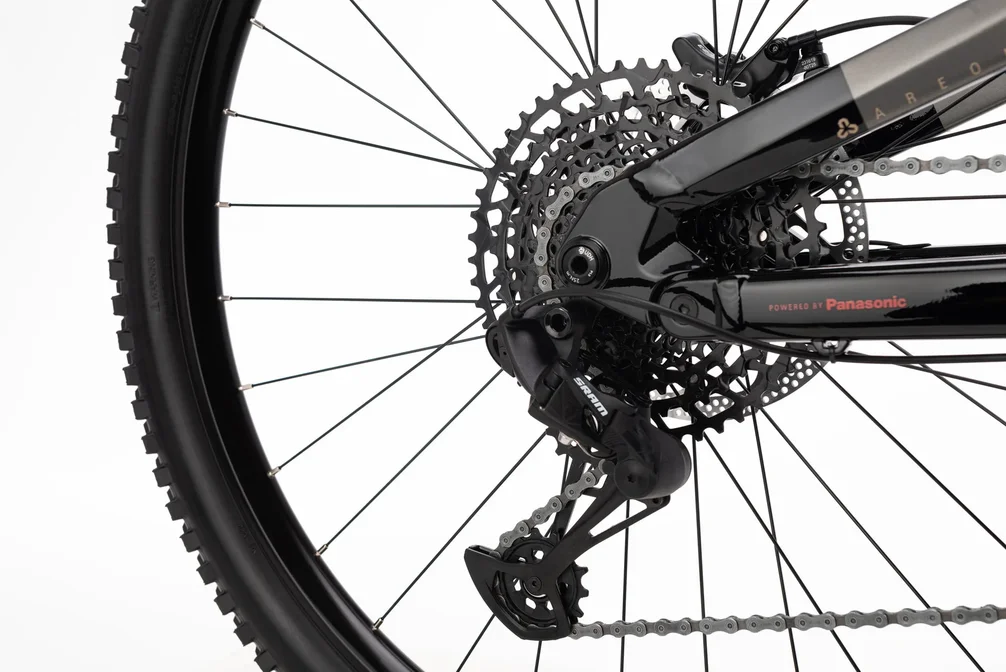 Elektrický horský bicykel CTM AREON GX Comp - čierna / matná antracitová