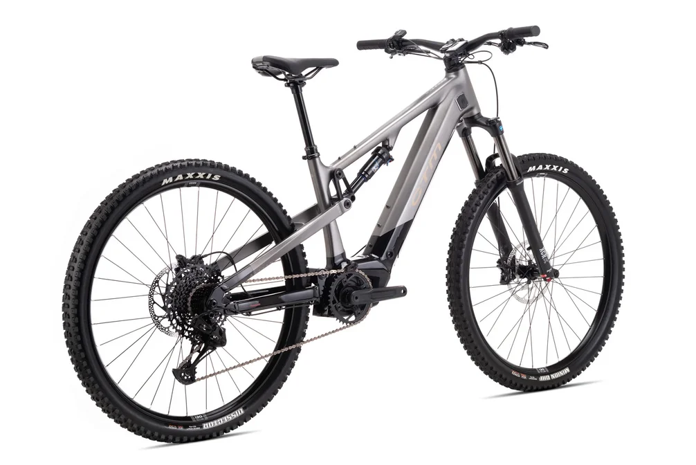 Elektrický horský bicykel CTM AREON GX Comp - čierna / matná antracitová