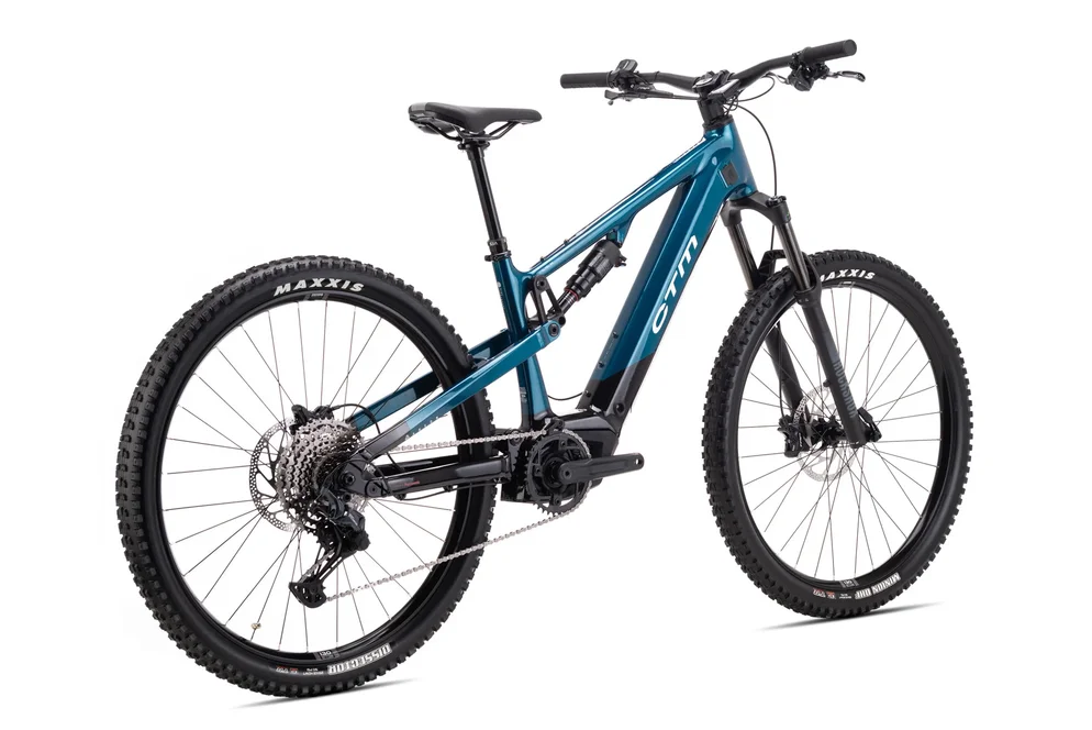 Elektrický horský bicykel CTM AREON GX XPERT - čiera/petrolejová