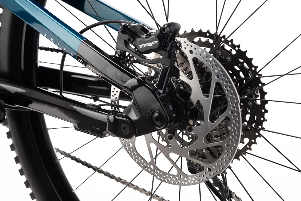 Elektrický horský bicykel CTM AREON GX XPERT - čiera/petrolejová