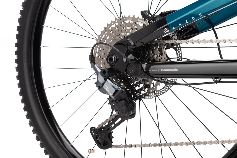 Elektrický horský bicykel CTM AREON GX XPERT - čiera/petrolejová