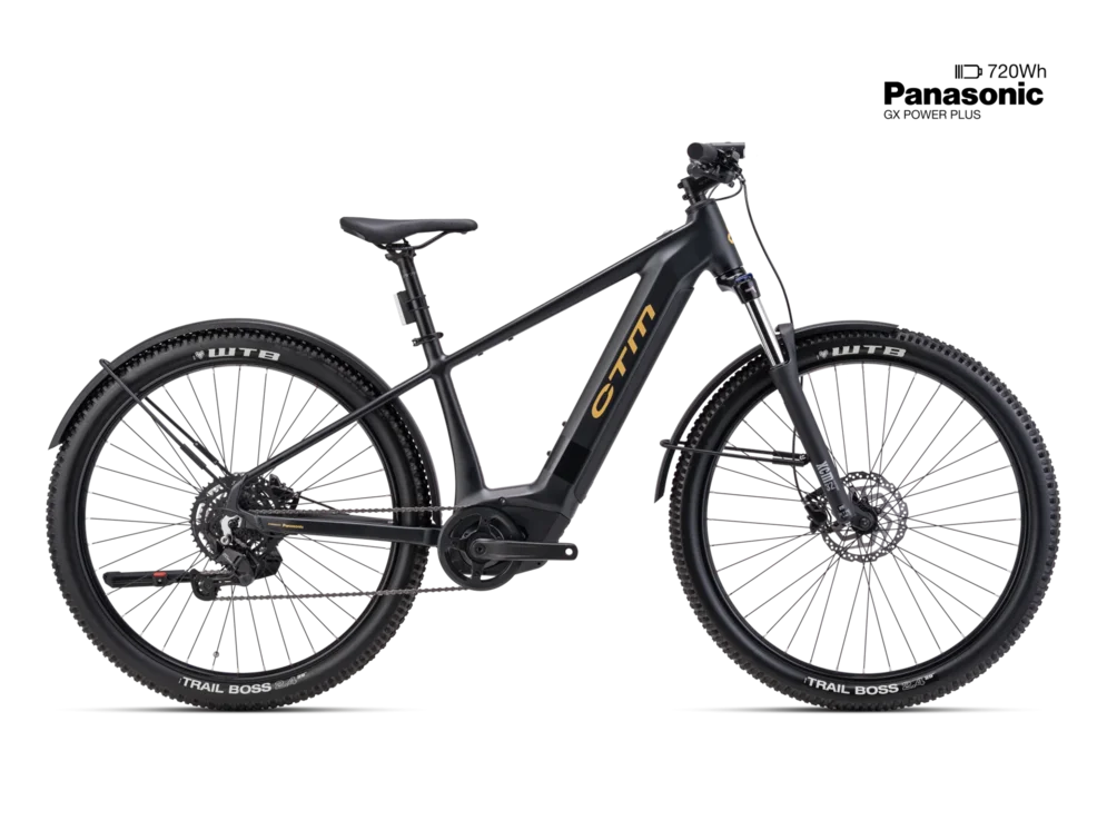 Elektrický horský bicykel CTM PULZE GX Allroad - matná čierna