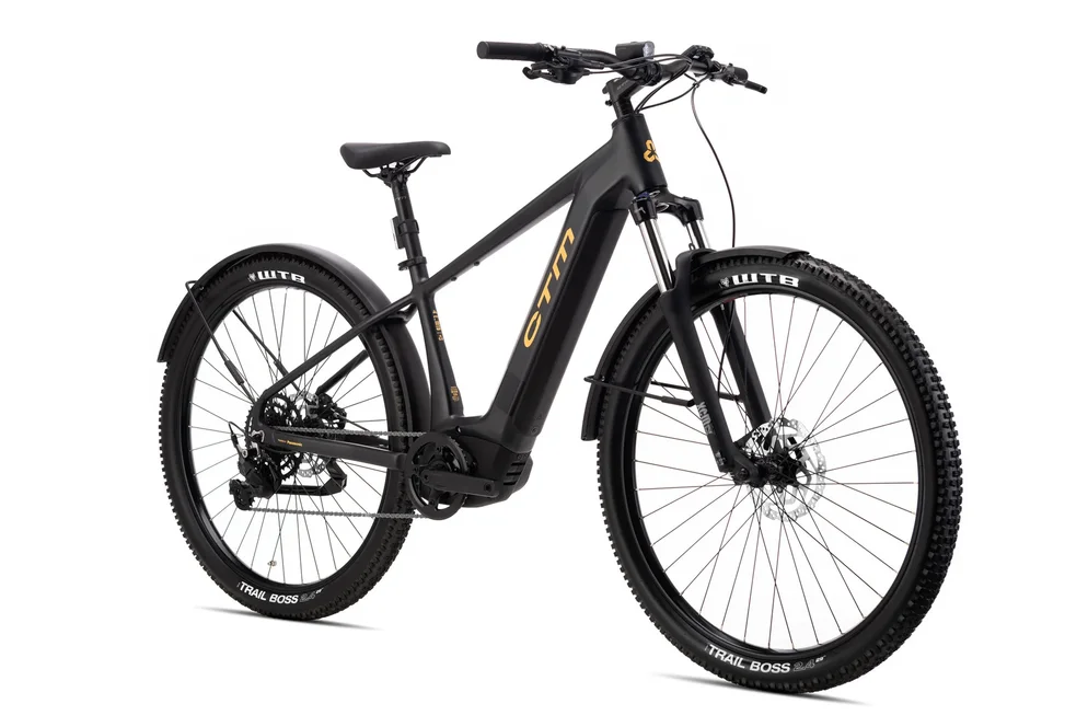 Elektrický horský bicykel CTM PULZE GX Allroad - matná čierna