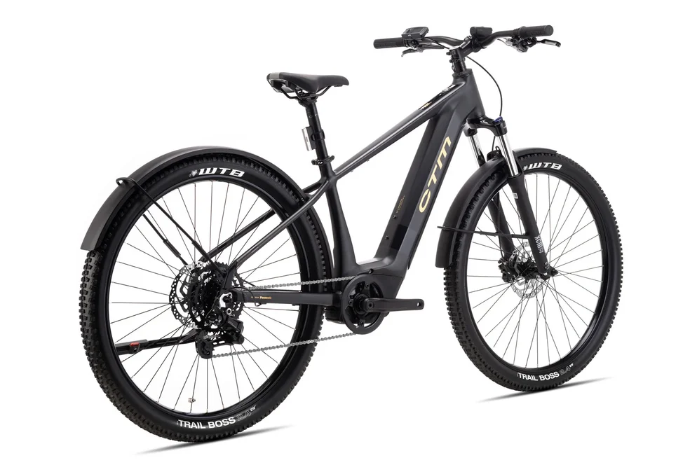 Elektrický horský bicykel CTM PULZE GX Allroad - matná čierna