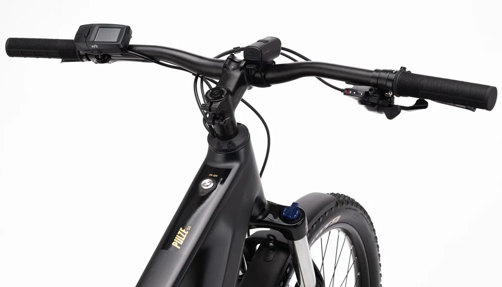 Elektrický horský bicykel CTM PULZE GX Allroad - matná čierna