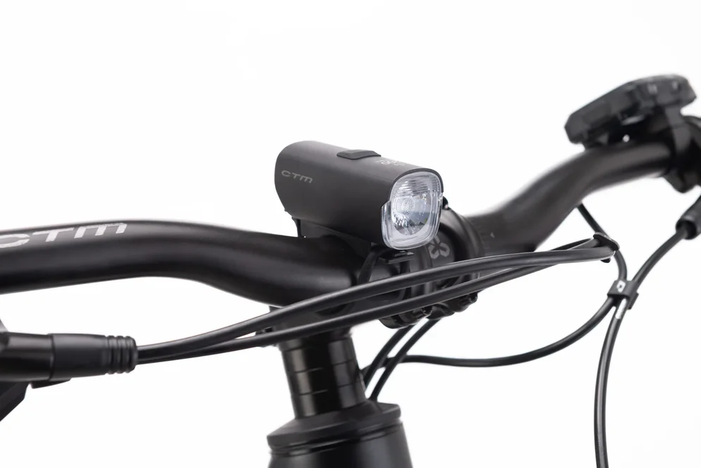 Elektrický horský bicykel CTM PULZE GX Allroad - matná čierna