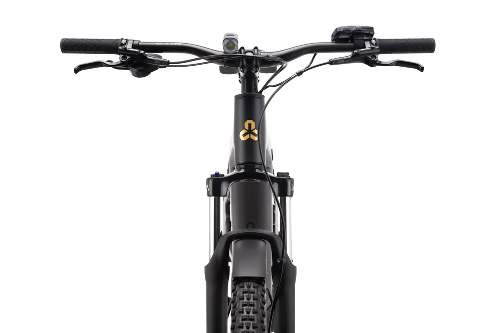 Elektrický horský bicykel CTM PULZE GX Allroad - matná čierna
