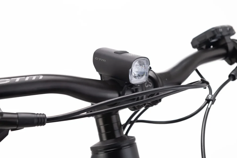 Elektrický horský bicykel CTM PULZE GX Allroad - matná čierna