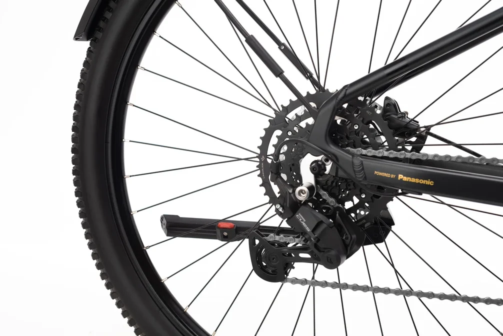 Elektrický horský bicykel CTM PULZE GX Allroad - matná čierna