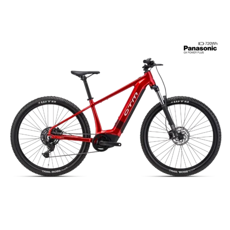 Elektrický horský bicykel CTM PULZE GX - červená