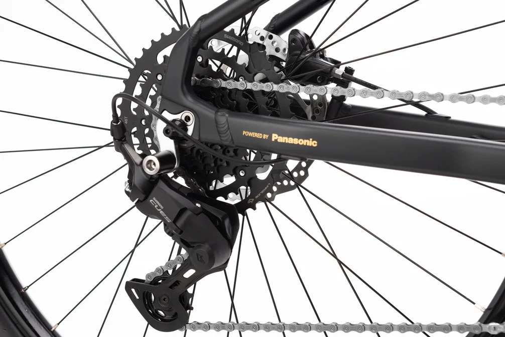 Elektrický horský bicykel CTM PULZE GX - matná čierna