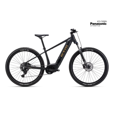 Elektrický horský bicykel CTM PULZE GX - matná čierna