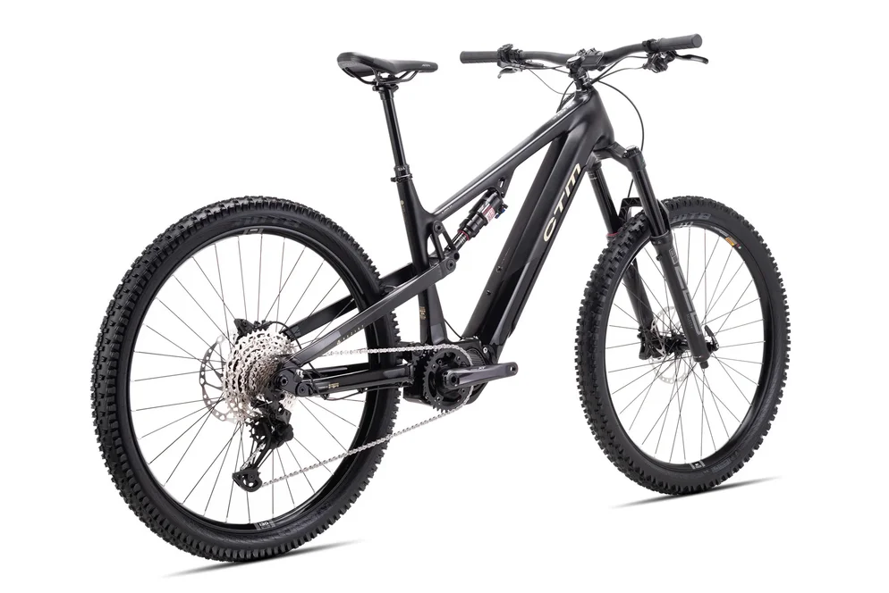Elektrický horský bicykel CTM REZIST Pro - čierna
