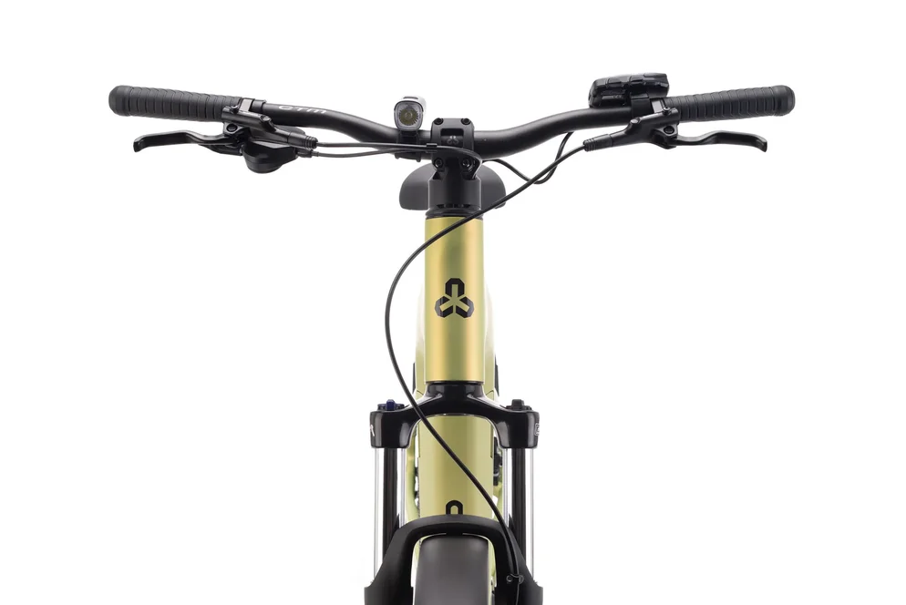 Elektrický horský bicykel CTM ROXXY GX Allroad - matná zlatá