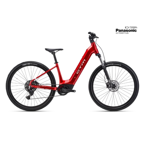 Elektrický horský bicykel CTM ROXXY GX - červená