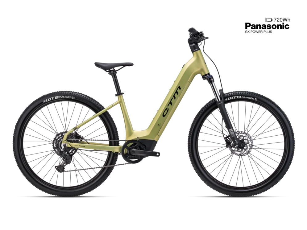 Elektrický horský bicykel CTM ROXXY GX - matná zlatá