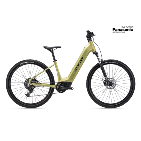 Elektrický horský bicykel CTM ROXXY GX - matná zlatá