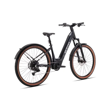 Elektrický horský bicykel CTM ROXXY GX Pro Allroad - matná čierna