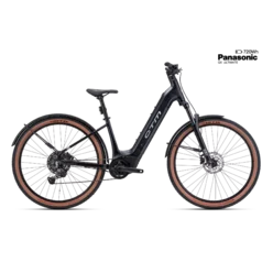 Elektrický horský bicykel CTM ROXXY GX Pro Allroad - matná čierna