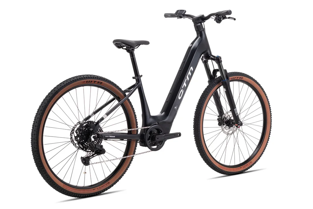 Elektrický horský bicykel CTM ROXXY GX Pro - matná čierna
