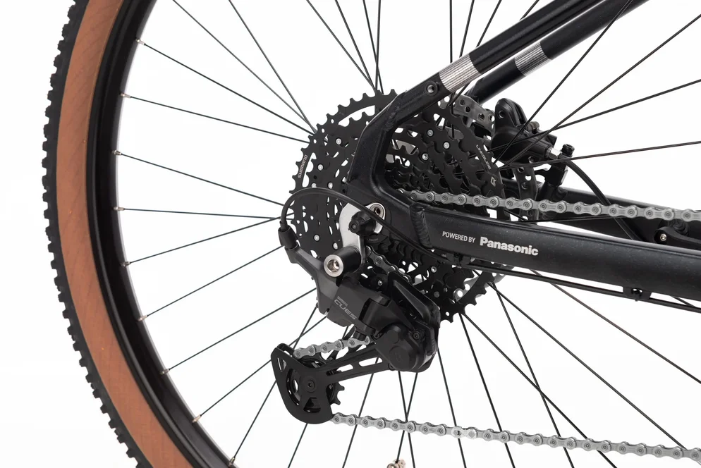 Elektrický horský bicykel CTM ROXXY GX Pro - matná čierna