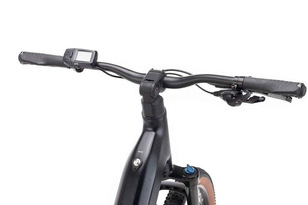 Elektrický horský bicykel CTM ROXXY GX Pro - matná čierna