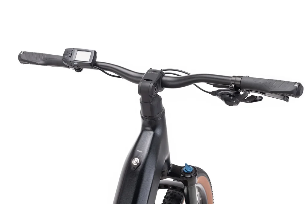 Elektrický horský bicykel CTM ROXXY GX Pro - matná čierna