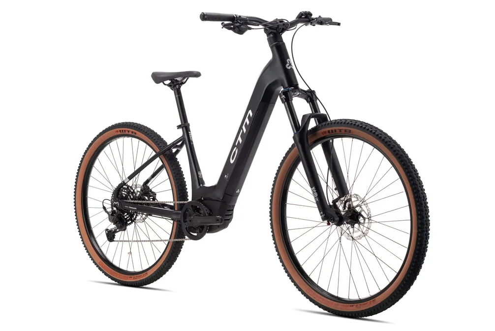 Elektrický horský bicykel CTM ROXXY GX Pro - matná čierna