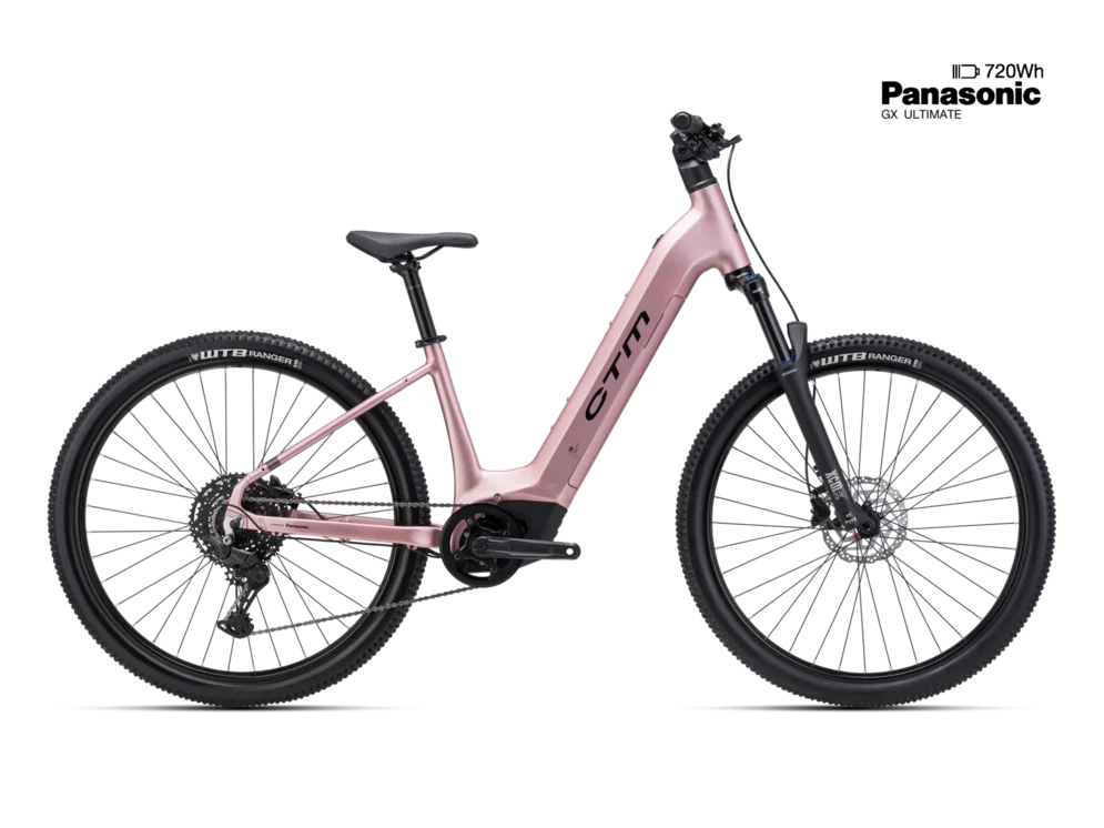 Elektrický horský bicykel CTM ROXXY GX Pro - staroružová