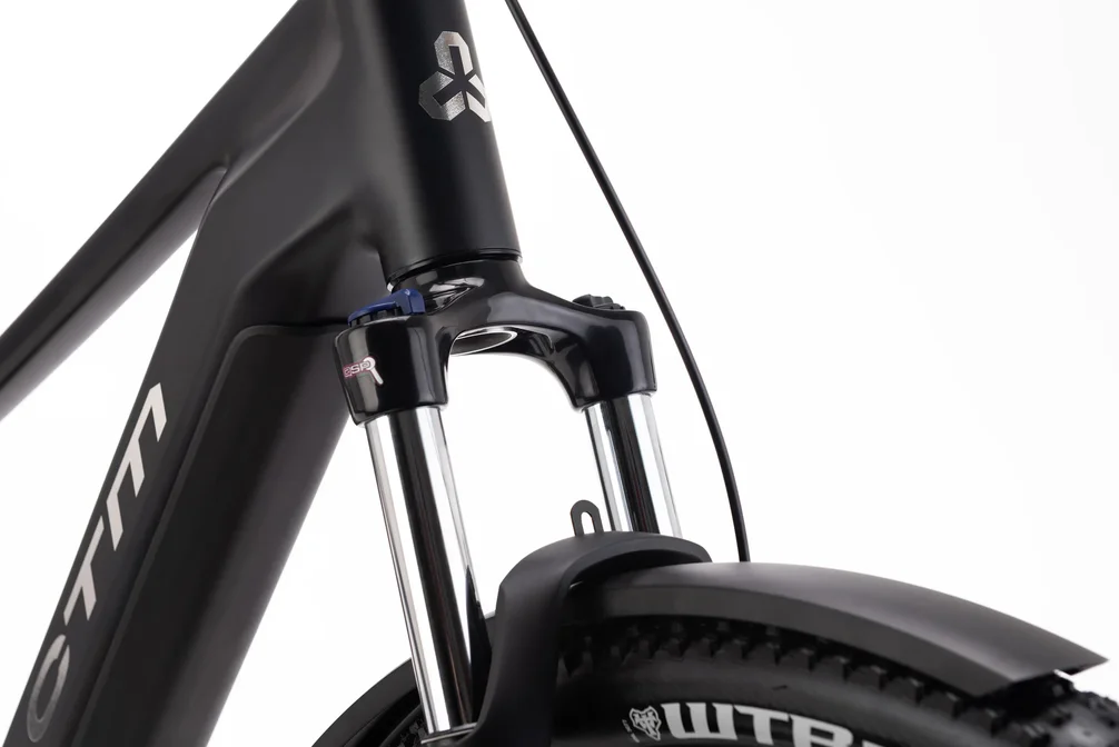 Elektrický horský bicykel CTM RUBY GX Allroad - matná čierna 27,5´´