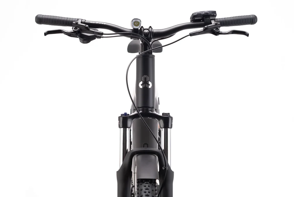 Elektrický horský bicykel CTM RUBY GX Allroad - matná čierna 27,5´´