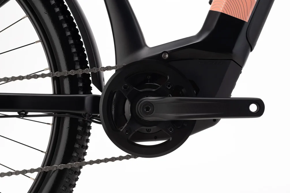 Elektrický horský bicykel CTM RUBY GX Allroad - matná čierna 27,5´´