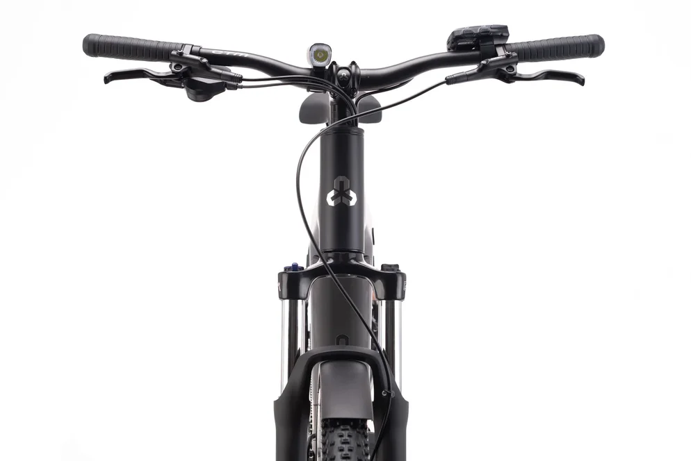Elektrický horský bicykel CTM RUBY GX Allroad - matná čierna 27,5´´